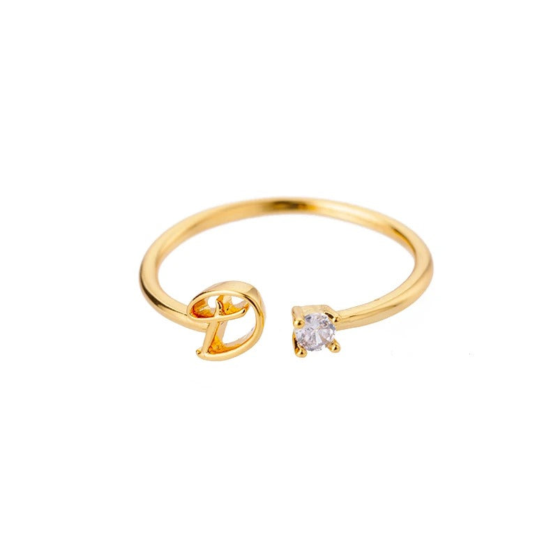 Eterna A-Z Adjustable Initial Ring